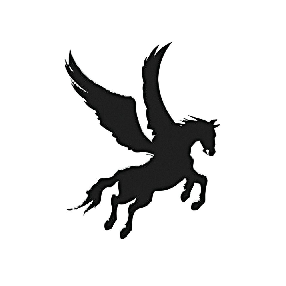 Encaustic Holzstempel - Pegasus